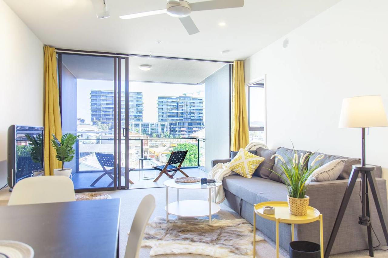 Chic Living In South Brisbane + Rooftop Pool Apartment Exterior foto